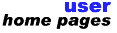 User Home Pages